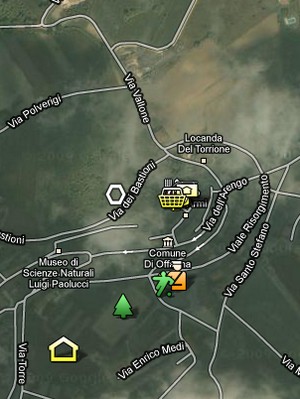 Mappa Offagna - Visualizza su Google Maps